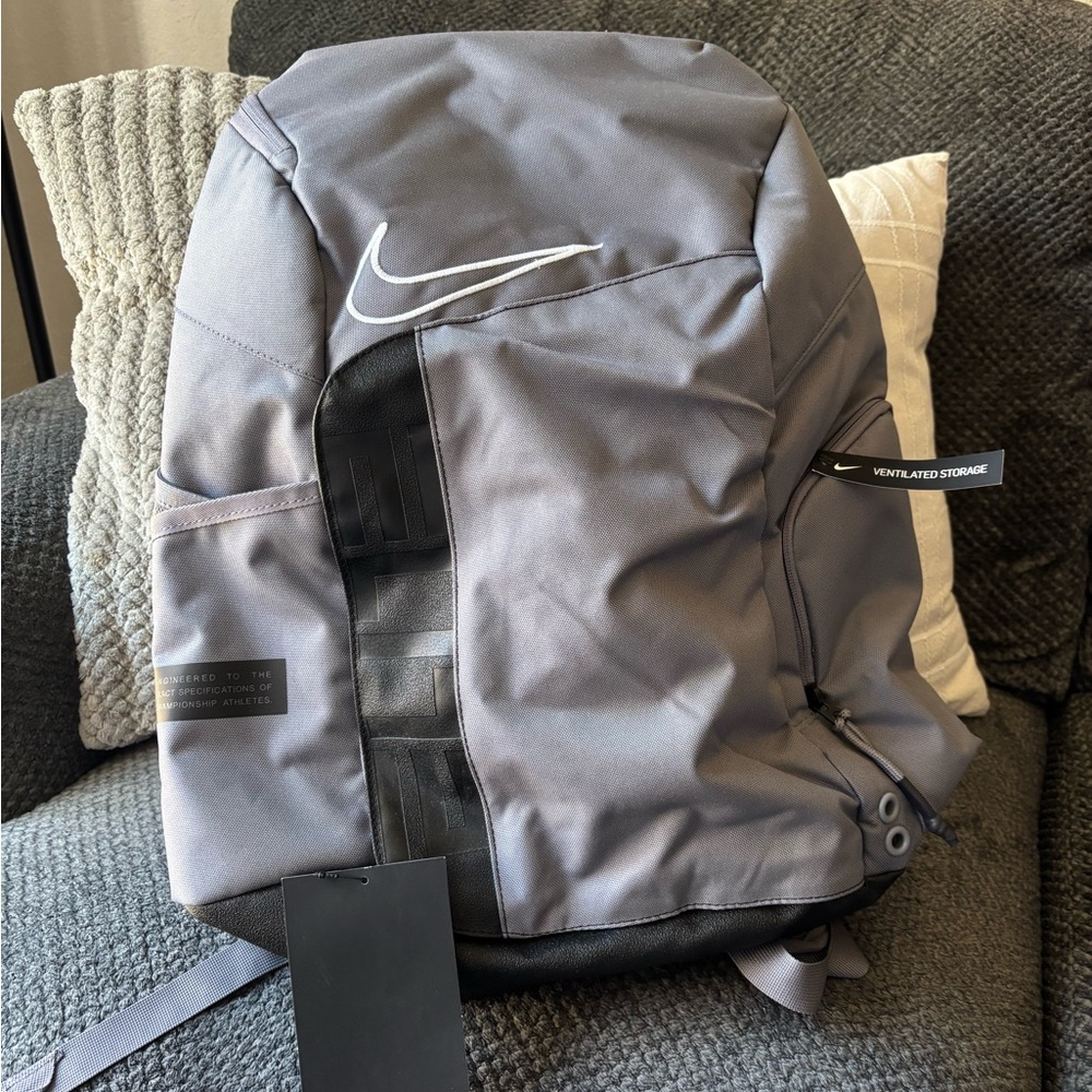 Nike Ventilated Gray Backpack